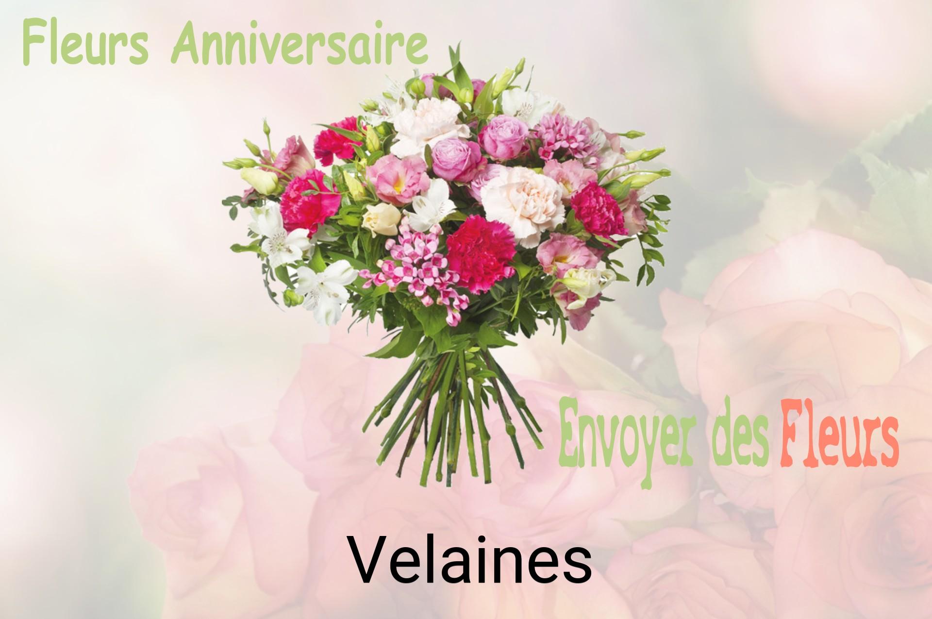 Bouquet de fleurs d’anniversaire livré à Velaines